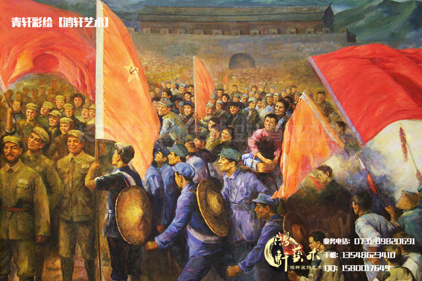 全景壁畫(huà)組圖